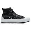 Li-Ning Breathable High-Top Skate Shoes Women Sneakers Black White AGCR288-2