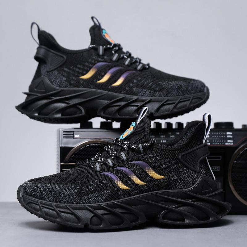Модная мужская обувь Летние повседневные дышащие кроссовки Мужские легкие повседневные кроссовкимужская обувь 2024 Новая Нескользящая теннисная обувь Мужская