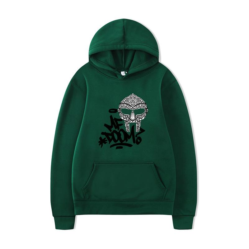 ME DOOM Мужская осенне-зимняя новая толстовка с принтом, брендовая худи, одежда, винтажная мода, пуловеры с длинным рукавом