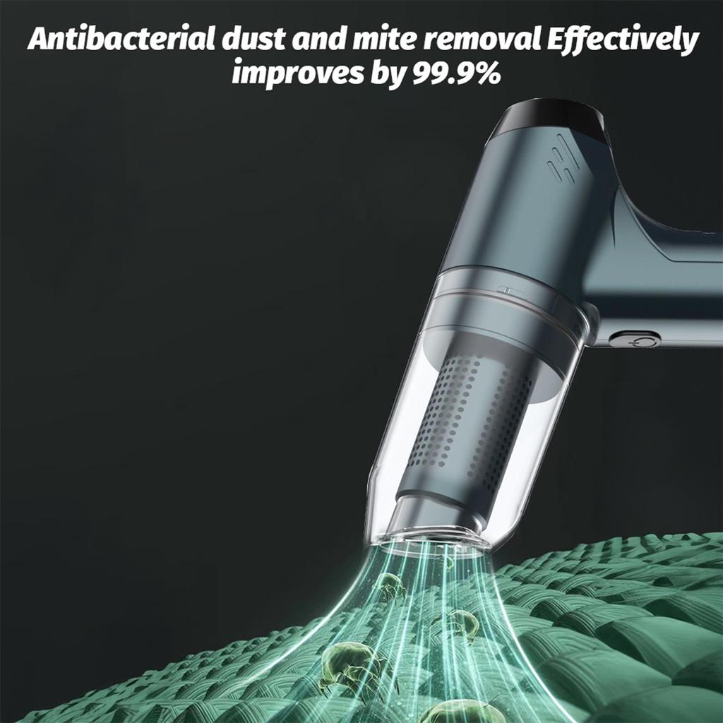 Ручной пылесос, беспроводной, 19000 Па, мощное всасывание и выдув, 3 в 1, пылеуловитель и воздуходувка.