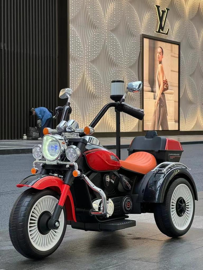 Детский электрический мотоцикл в стиле Харлей от Beiduoqi