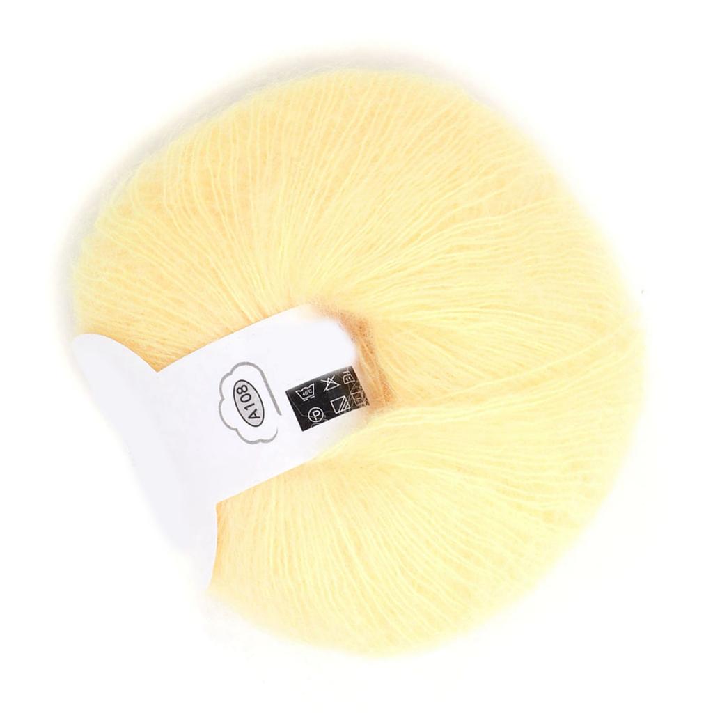 Popular Soft Mohair Pashm Knit Angora Long Wool Yarn Hot