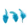 Plumes Ébouriffées Turquoise 3 g Lg 8 à 12 cm
