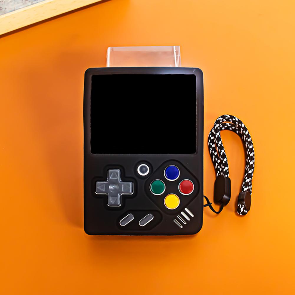 Силиконовый чехол Противоударный защитный чехол Защитная оболочка-рукав от царапин с ремешком Мягкий чехол-накладка для MIYOO Mini V4