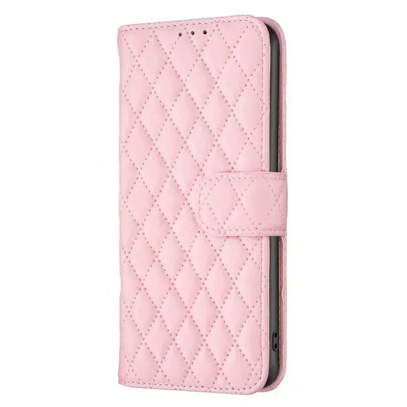 For Samsung A55 A35 A15 5G Case Solid Color Leather Wallet Phone Cover For Samsung Galaxy A55 A35 A25 A15 5G A05S A05 Case Coque