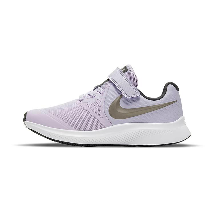Nike Star Runner 2 Нескользящие Износостойкие Нескользящие Износостойкие Низкие Детские Беговые Кроссовки AT1801-502