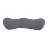 54.5x24x11cm Lumbar Support Pillow Memory Foam Lower Back Waist Pillow for Sleeping Gray