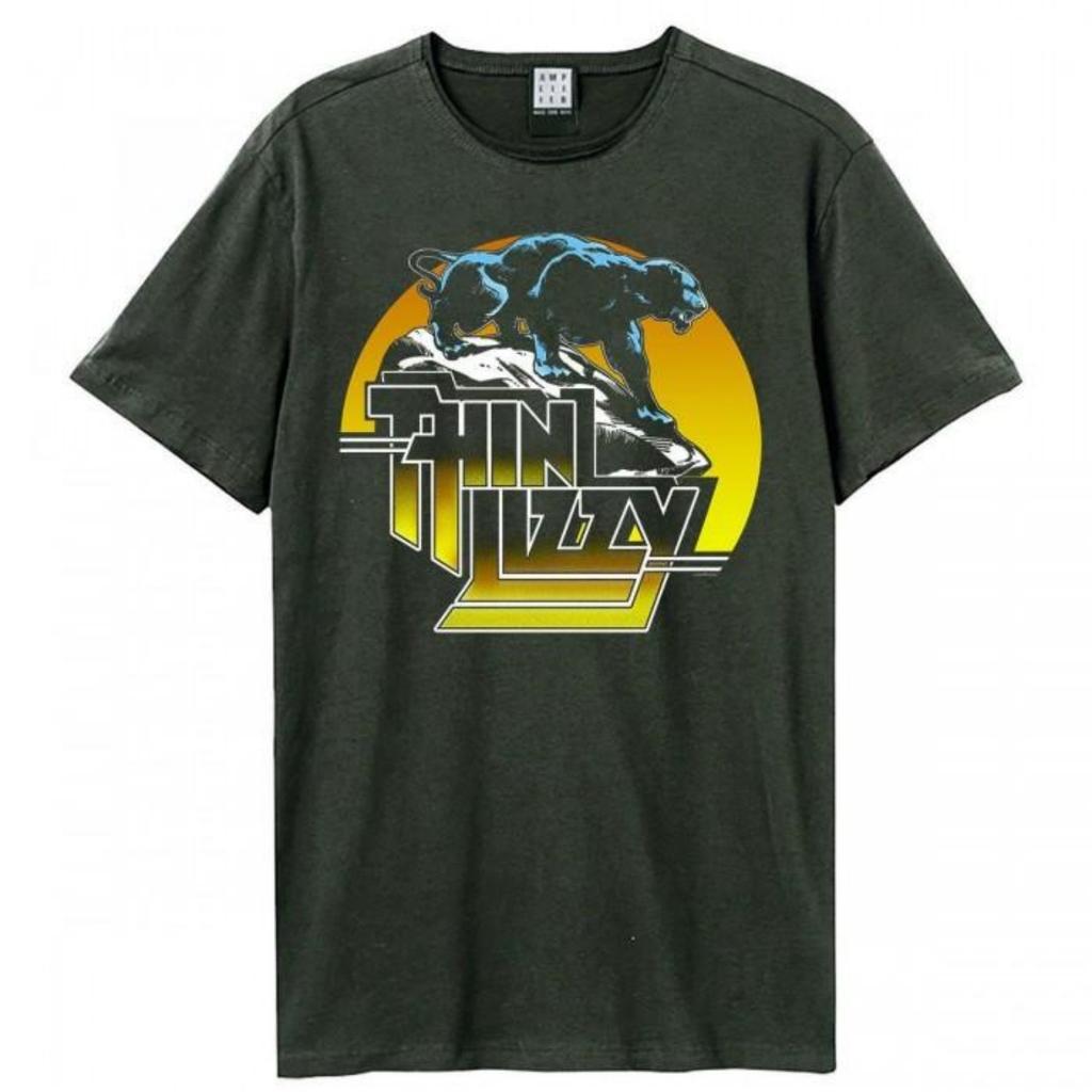 Amplified Unisex Adult Panther Thin Lizzy T-Shirt