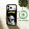 Мультяшный F-Футурама обои Чехол для телефона Для iPhone 17 16 15 14 13 12 Pro Max Plus для Magsafe Зеркальный Беспроводной Магнитный Чехол
