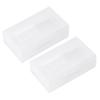 2PCS 2*20700 21700 Battery Box Container NonWaterproof Battery Storage Box
