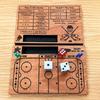 Деревянная игра в хоккейные кости Yousheng, Семейная вечеринка, Настольная игра в хоккей с костями и фишками, Соревновательная хоккейная настольная игра для детей, подростков, взрослых