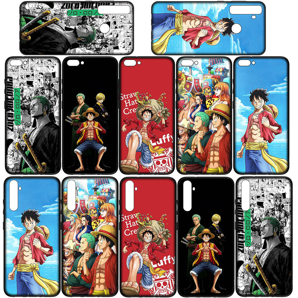 Чехол для Samsung Galaxy S25 S23 S24 Ultra FE Plus A05 A06 A15 A16 A36 A37 A35 A54 A55 A56 A57 A25 A26 A53 A17 Постер с Зоро One Luffy Pieces Санджи Чехол