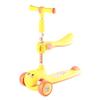 Kids Scooter Adjustable Height Colorful Music Lights Kick Scooter for 1 To 3 Years Old Children