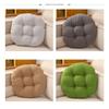 Round Chair Cushion For Dining Room Solid Color Sofa Comfortable Seat Cushion Japan Tatami Prayer Buttock Mat Home Decor