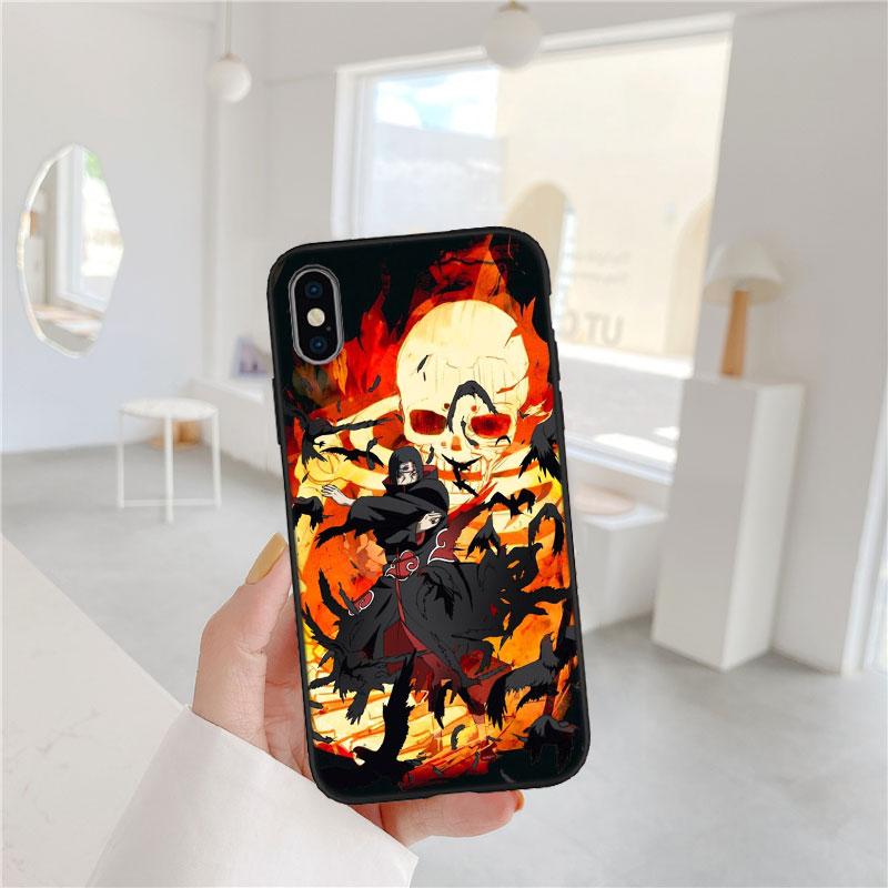LO73 Naruto Uchiha Itachi Case for Samsung M06 M15 M16 M35 M55 M56 A36 A42 A50 A50S A51 A52 A32 A33 A05 A05S A06 A16 A20