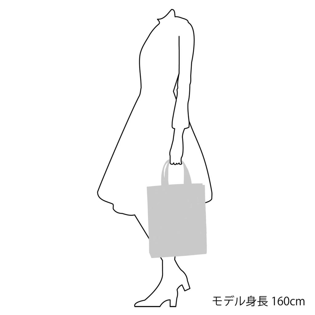 Сумка для покупок с оригинальным узором календаря 2025 года, формат А4, совместимый размер DH0363, цвет слоновой кости 91911 [Kitamura], женская [белая]