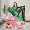 Wicked Fiyero Gates Of Shiz Poster Blanket Fleece All Season  Portable Lightweight Throw Blankets for Bedding