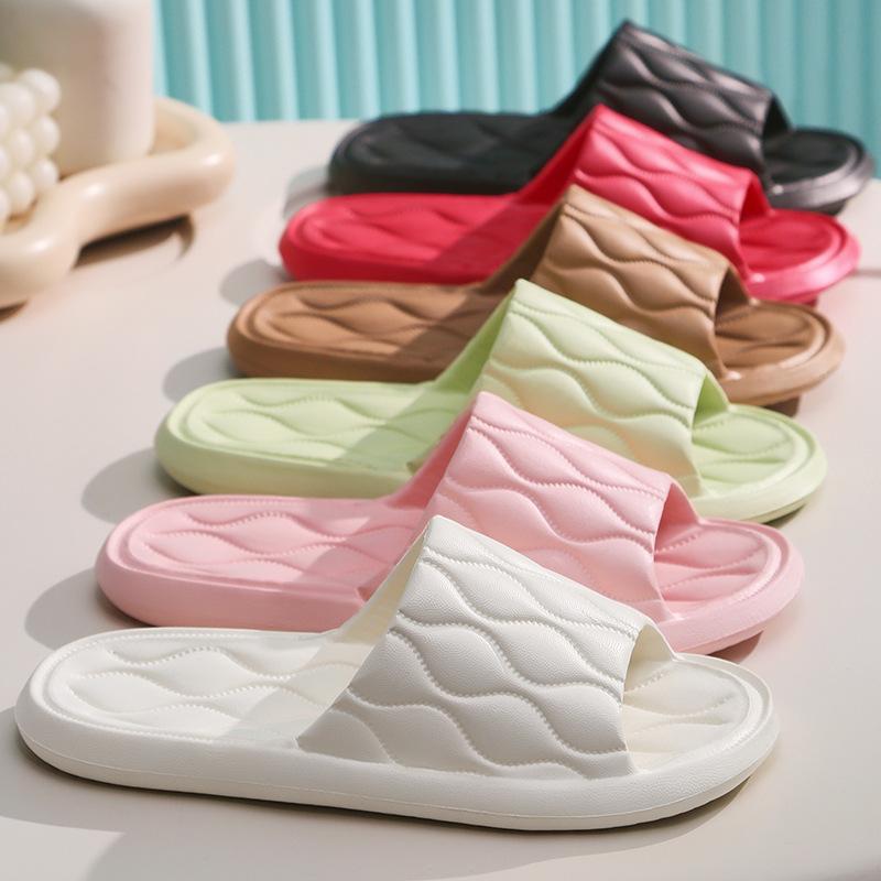 Non-slip Bathroom Slippers Men's Summer Bath Sandals Women's Home Cool Slippers