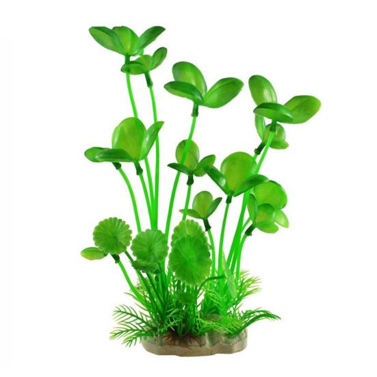 Искусственные водные растения с прочным основанием, реалистичные, экологически чистые, яркие, цветные, имитационные модели растений