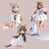 Anime Cat Girl Figurine: Cute Cat-Inspired Soybean Flour Model