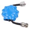 Shortwave Choke Magnetic Ring 1.8-30MHz 1:1 Current Balun HF Common Mode Choke Coil with M Male to M Female Connector