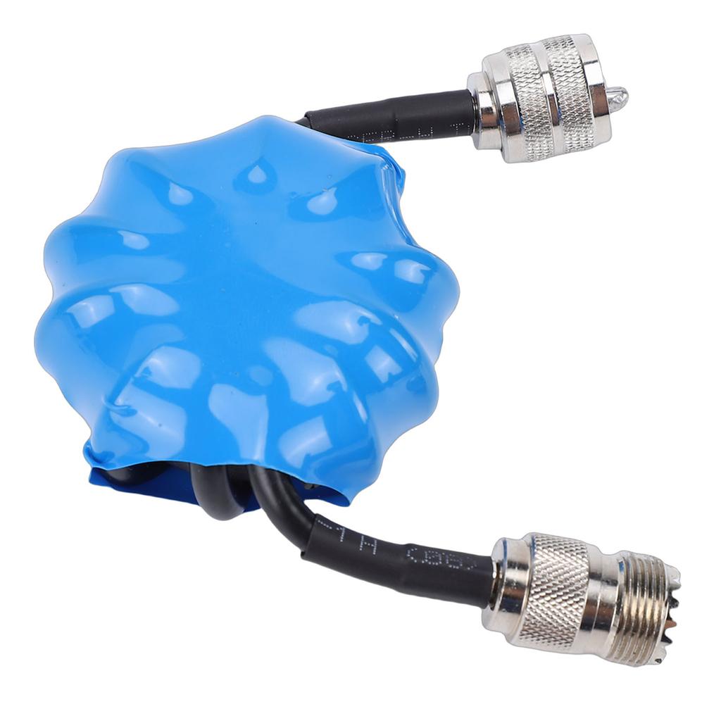 Shortwave Choke Magnetic Ring 1.8-30MHz 1:1 Current Balun HF Common Mode Choke Coil with M Male to M Female Connector