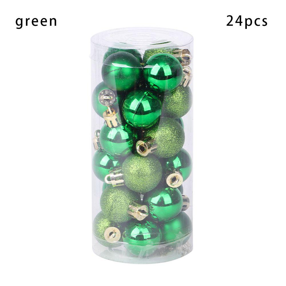 3cm Party Supplies Crafts DIY Gifts Drop Pendant Christmas Tree Decoration Ball Bauble Xmas Hanging