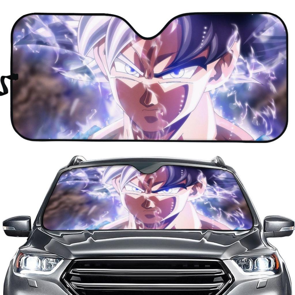 New Cartoon Animation Dragon Ball Printing Car Sunshade, Car Sunshade