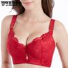 Push Up Lace Bras for Women Sexy Plus Size Brassiere Comfort Underwear Female Wide Straps On The Back Sutian Feminino