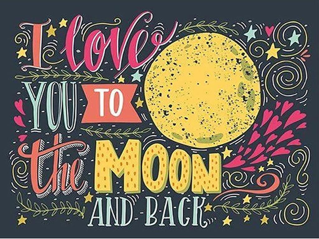 5D Diy Алмазная картина Главная Письмо Горный Хрусталь Мозаика Стразы Искусство Вышивки Крестом Комплект Украшения Новогодний Подарок