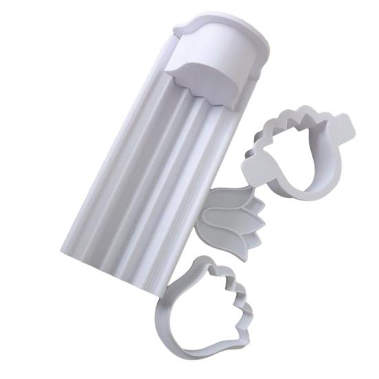 Tulip Flower Cake Pop Mold with Push Rod Cake Stick Cutter And Pusher Food Grade Baking Molds for Home Baking Birthday Parties