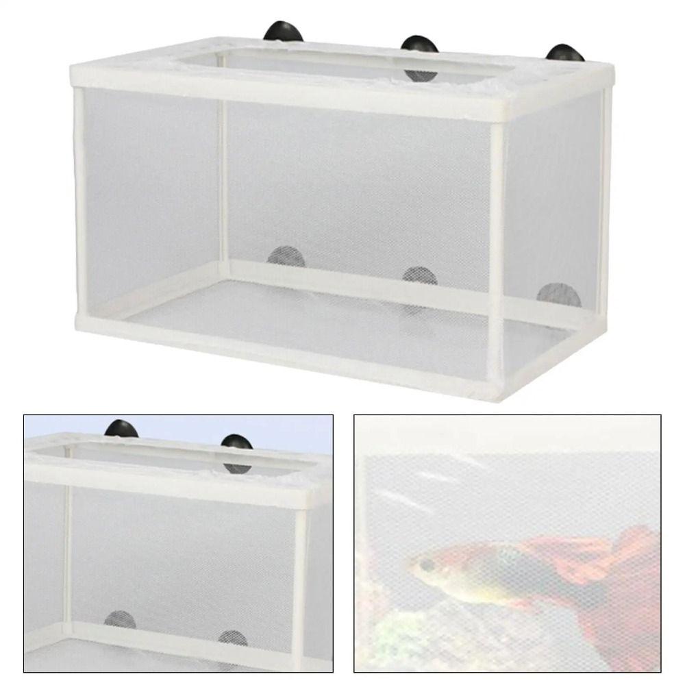 Аквариумная сетка для разведения рыбы, изоляционная сетка, подвесной аквариум, инкубатор для мальков креветок