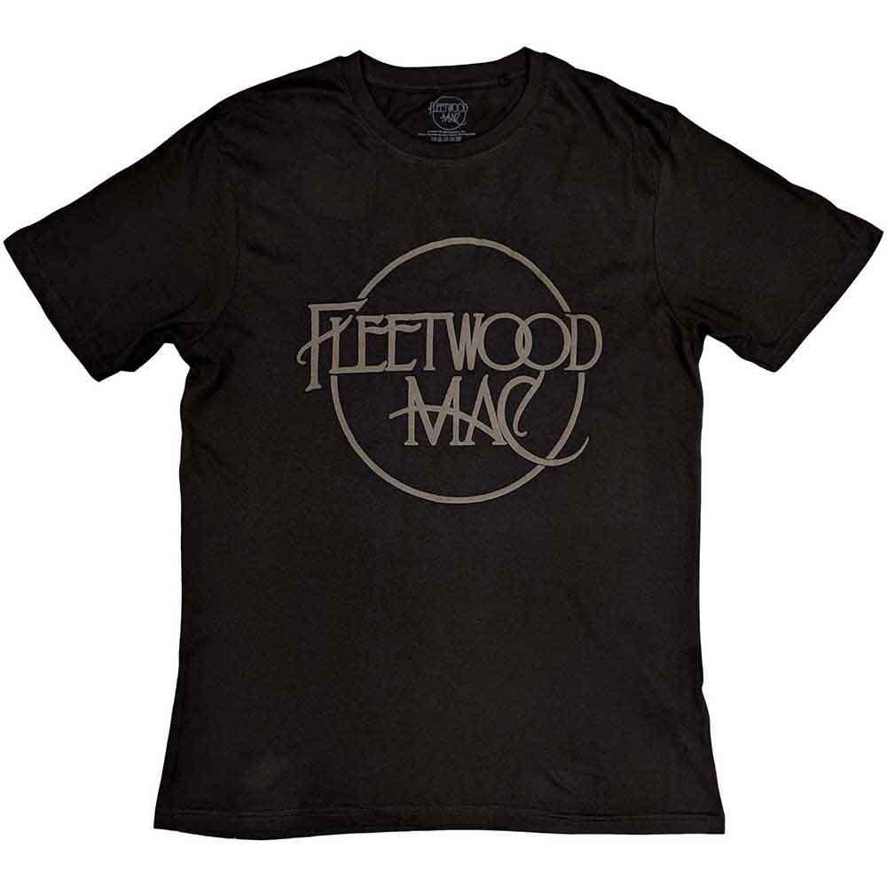 Fleetwood Mac Unisex Hibuild Tshirt Classic Logo (Small)