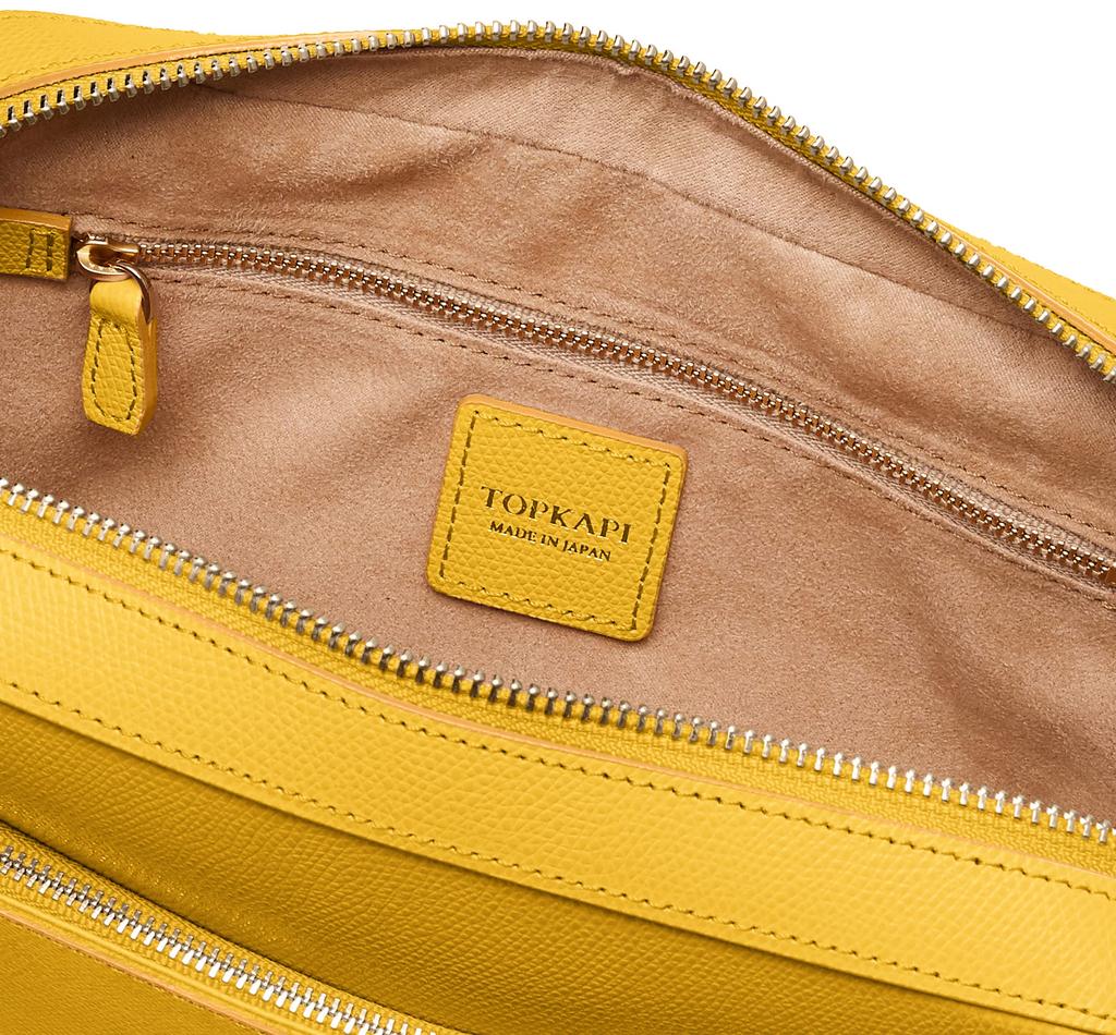 Сумка через плечо Square Grain IST Желтая [Topkapi] Женская