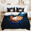 Постельное белье Спортивное Бейсбол Бокс Пододеяльник 3D Цифровая печать Комплект из трех предметов