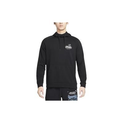 Nike Толстовка с капюшоном с алфавитом, повседневная толстовка с длинными рукавами, мужские топы, черный FN3286-010