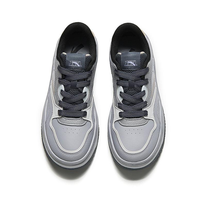 Anta Street Fun 2 удобные универсальные нескользящие износостойкие низкие кроссовки для скейтбординга женские кроссовки серые 922448077-4