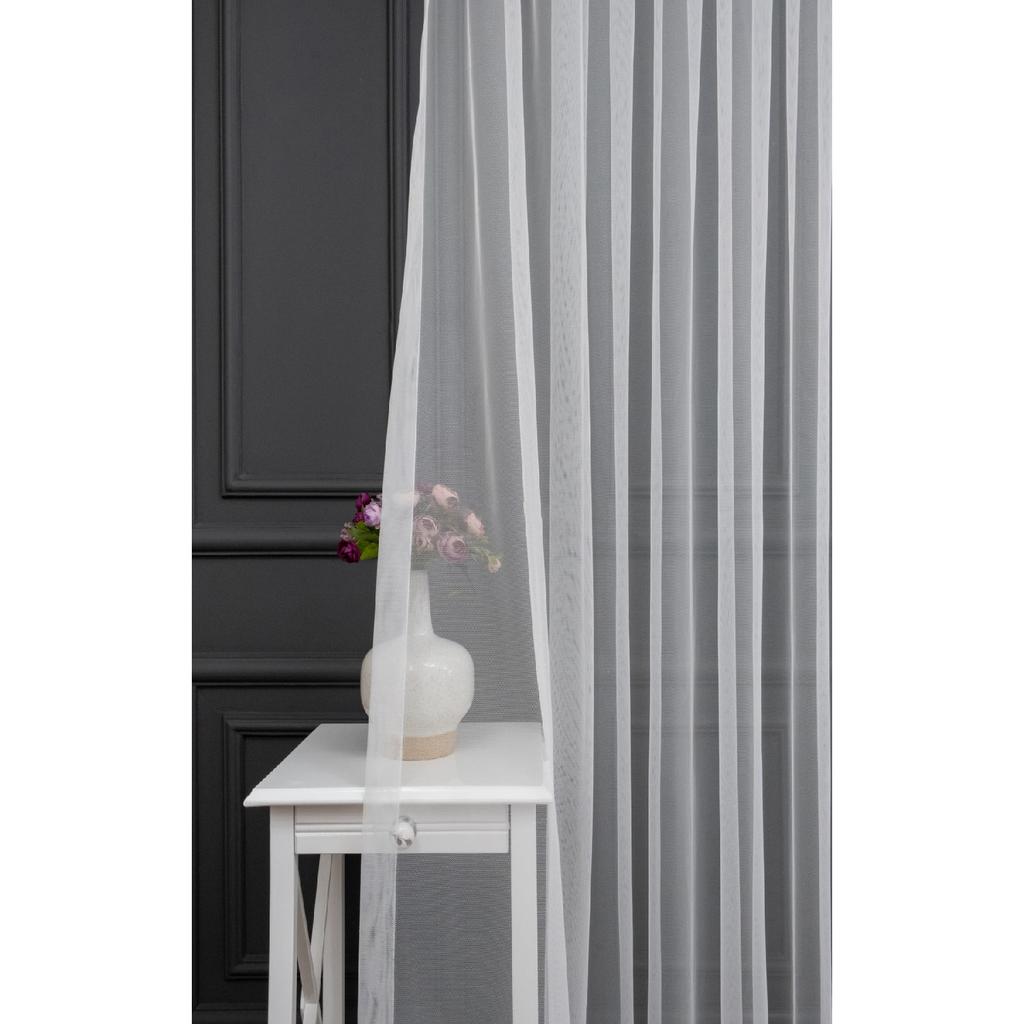 Занавес из тюля с дополнительным использованием для использования одного крыла