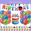 Roblox Rainbow Friends Birthday Party Supplies Complete Kit With Balloons Cake Topper Banner And More!