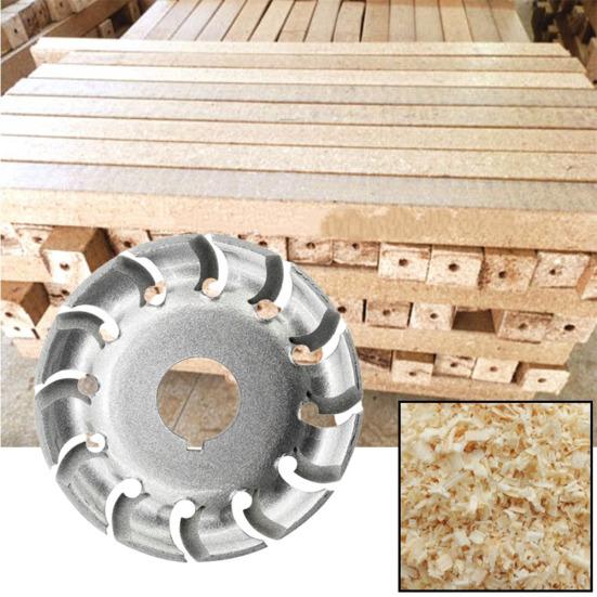 Угловая шлифовальная машина с 12 зубьями, 65/90 мм, дисковая фреза для резьбы по дереву, деревообрабатывающий инструмент