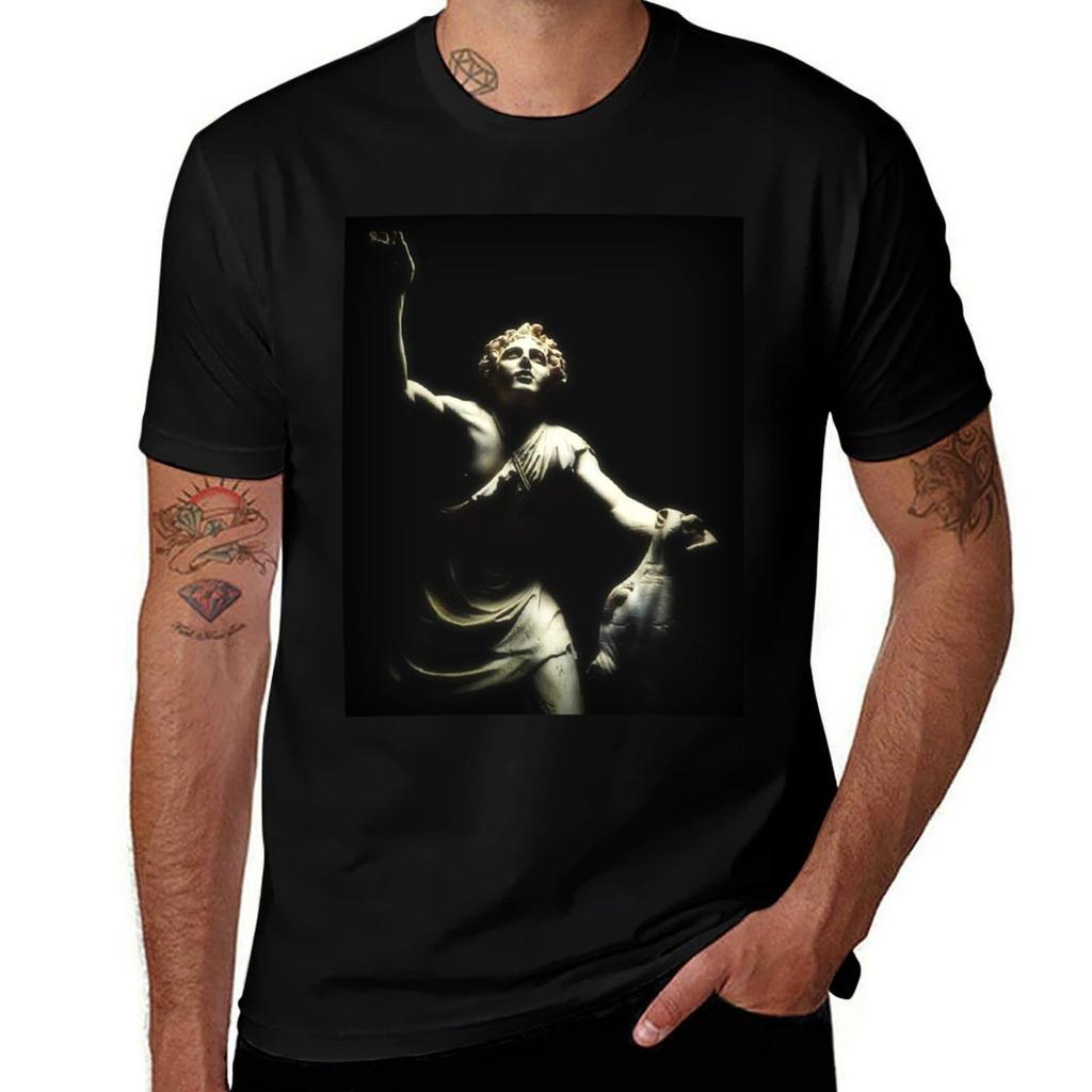 Mithras and the bull TShirt Tough Fabric Work Tee