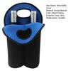 Neoprene Double Wine Tote Bag Reusable Carrier Cooler for 2 Standard 750ml Bottles Wine Bottle Gift Bags for Travel Picnic Wedding