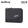 RFID Protection Card Bags Vintage Design Men Business Wallets Fashion Short Purse Wallet