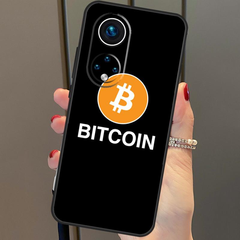 Чехол Bitcoin BTC для Honor 90 70 50 Magic 6 Pro Magic 5 Lite Honor X6a X7a X8a X9a X8b X9b X8 X9