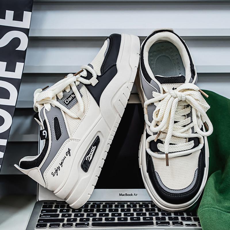 Мужская мода, повседневная низкая обувь для скейтбординга, удобные кроссовки для мальчиков, студенты, трендовая мягкая подошва, классическая дышащая нескользящая спортивная обувь