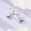 New Earrings DIy Style Earrings High-end Niche Design S925 Silver Earrings, Personalized Jewelry Gift
