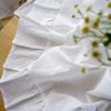 Французская скатерть с оборками 100% хлопковая ткань Скатерти Рустикальная скатерть для дома Праздничная Рождественская Manteles Mesa Rectangular
