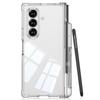 Чехол для мобильного телефона Samsung Zfold7 с подставкой для стилуса, полным покрытием, мембраной, воздушной подушкой, защитой от падений, прозрачная защитная накладка