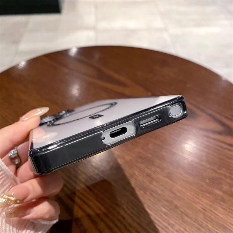 Металлический чехол для телефона Samsung S24 Ultra Flirty Eyes, защитный чехол с беспроводной зарядкой для S25 Edge