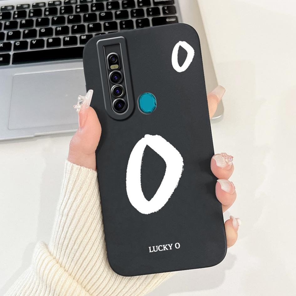 For Tecno Camon 15 Pro Case CD8 Luxury A Z Initial Letters Soft Silicone Bumper For Tecno Camon 15 Premier Camon15 Air CD6 Shell